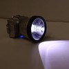 Super Bright Headlamp 90000lm Silver Rechargeable 1600mAh Battery Adjustable Headband