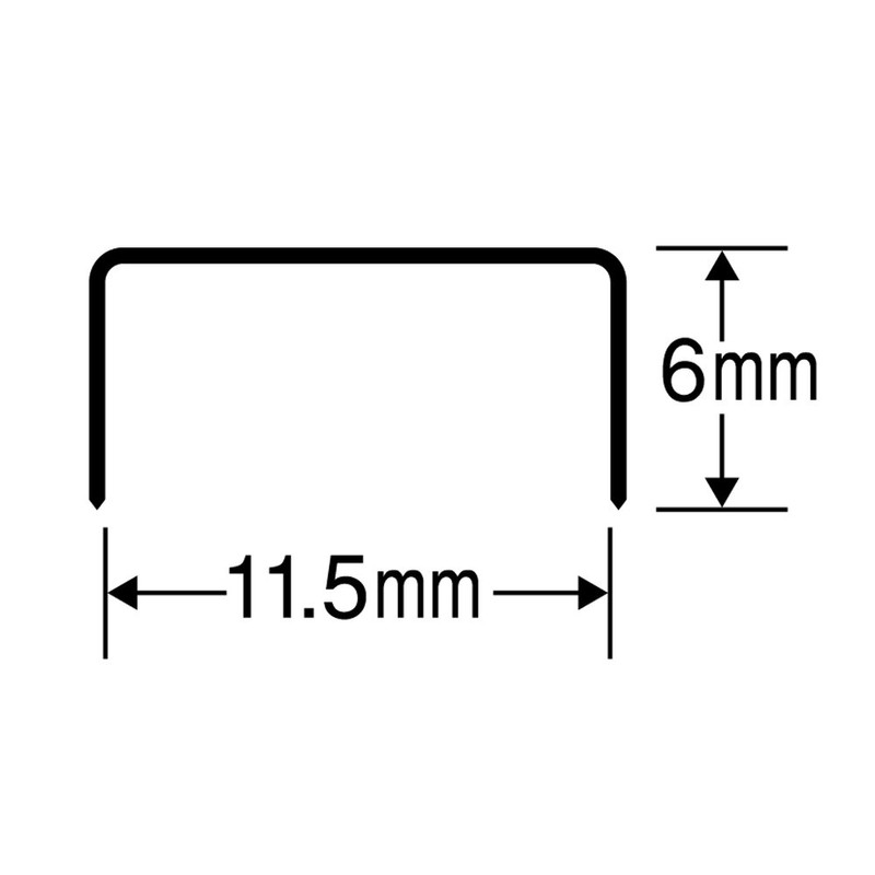 Max Staple No. 35-2M, Medium Size 35