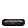 Sealskin Mind Soap Dish Cement Soap Dish with Removable Wooden