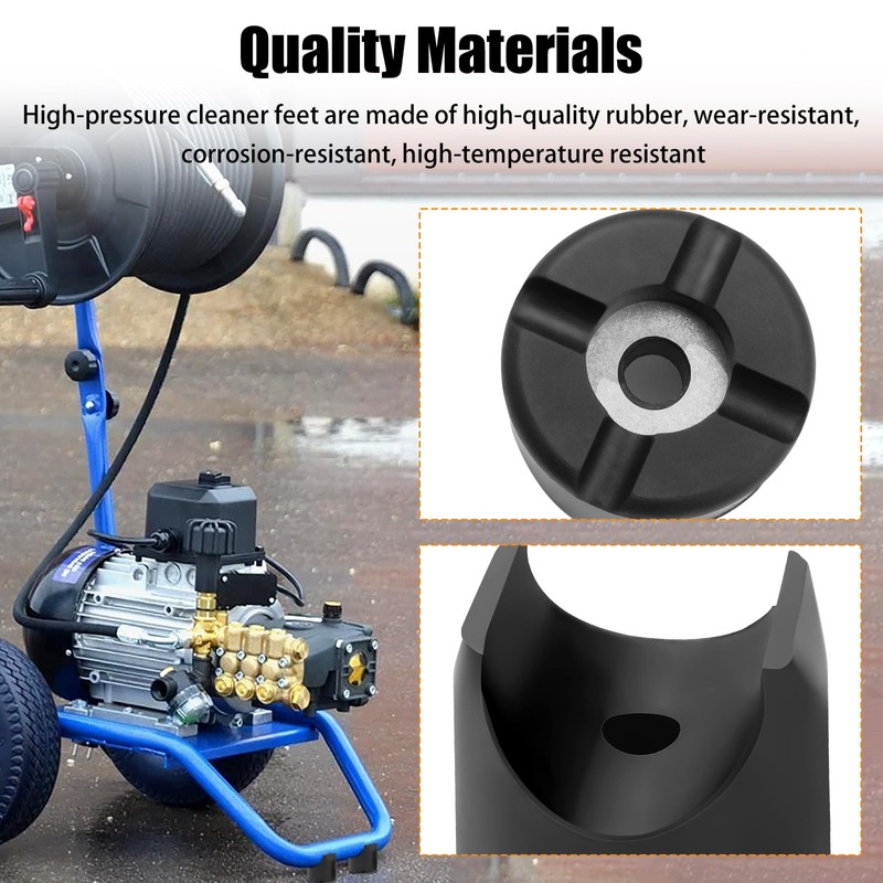 Pressure Washers Rubber Feet - for Most Brands of Gas
