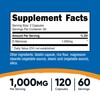Nutricost D-Mannose 1000mg Per Serving, 120 Capsules - 500mg Per