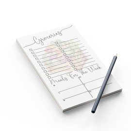 Grocery List Notepad, Shopping List, Meal Plan, Weekly Groceries, Grocery Store, Meal Planning