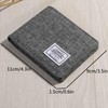 JEMINAL Men's Vertical Card Case, Trendy Fashion Money Clip, 8