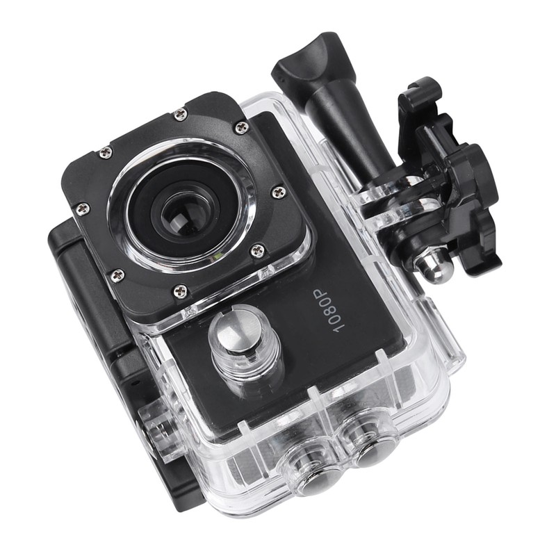 1080P HD 2inch LCD Screen Sports 30m Waterproof Action Camera