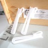 Curtain hooks adjustment hooks 75mm 50 white checked (85)