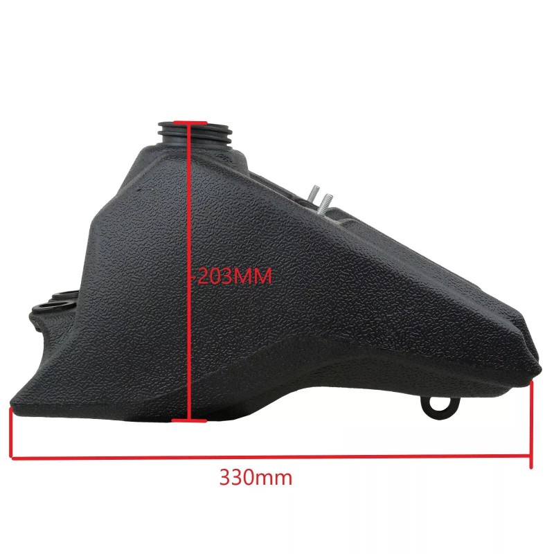 RedCap ATV Gas Tank with Gas Cap & Petcock for