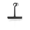 EVA SOLO Shower Squeegee, Elastic Hook for Hanging, Black