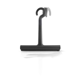 EVA SOLO Shower Squeegee, Elastic Hook for Hanging, Black