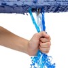 Ombre Blue Number 8 Pull String Pinata, Party Game for