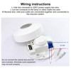 Ceiling Sensor Detector Switch 1200W 360 Degree Ceiling Mount Motion