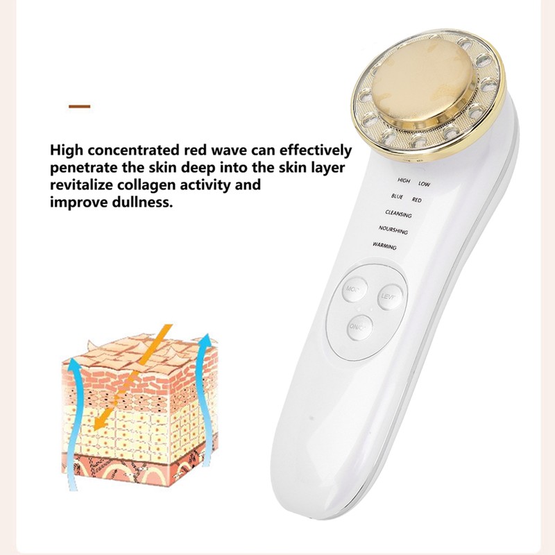 Blue Red Light Therapy Machine Face Cleaning Wrinkle Removal Skin
