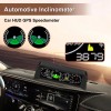 Unbranded Car HUD Inclinometer Head Up Display GPS Speedometer Compass