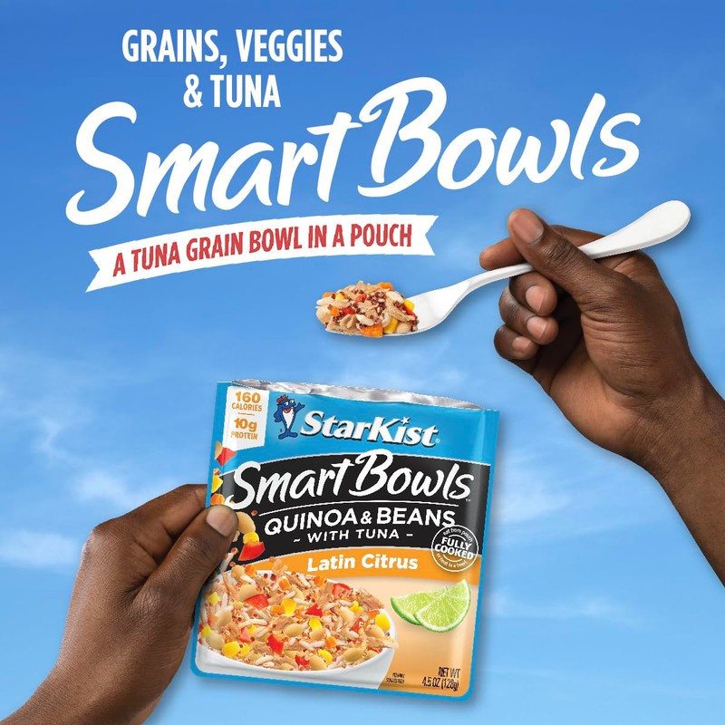 StarKist Smart Bowls Latin Citrus, 4.5 oz Pouch (Pack of