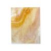 Wissmach Stained Glass Sheet : Light Amber, Wisspy Opal by