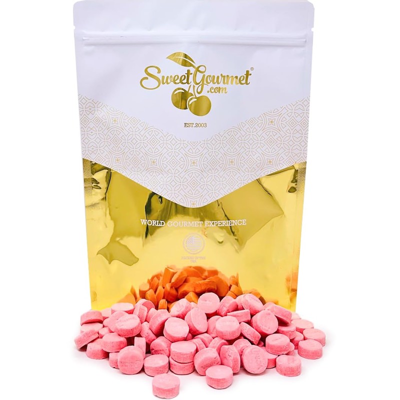SweetGourmet Pink Wintergreen Lozenges, 3 Pound Bulk Bag, Canada Mints
