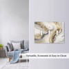 White Gold Marble 3 Gang Triple Toggle Decorative Light Switch