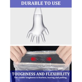 Sosation 50 Pcs Waterproof Arm Cast Cover for Shower Bath, Arm Cast Sleeve Protector, Adult Long Cast Bandage Protector Bag Covers for Shower Broken Wound Wrists Elbow(35.4 Inch)