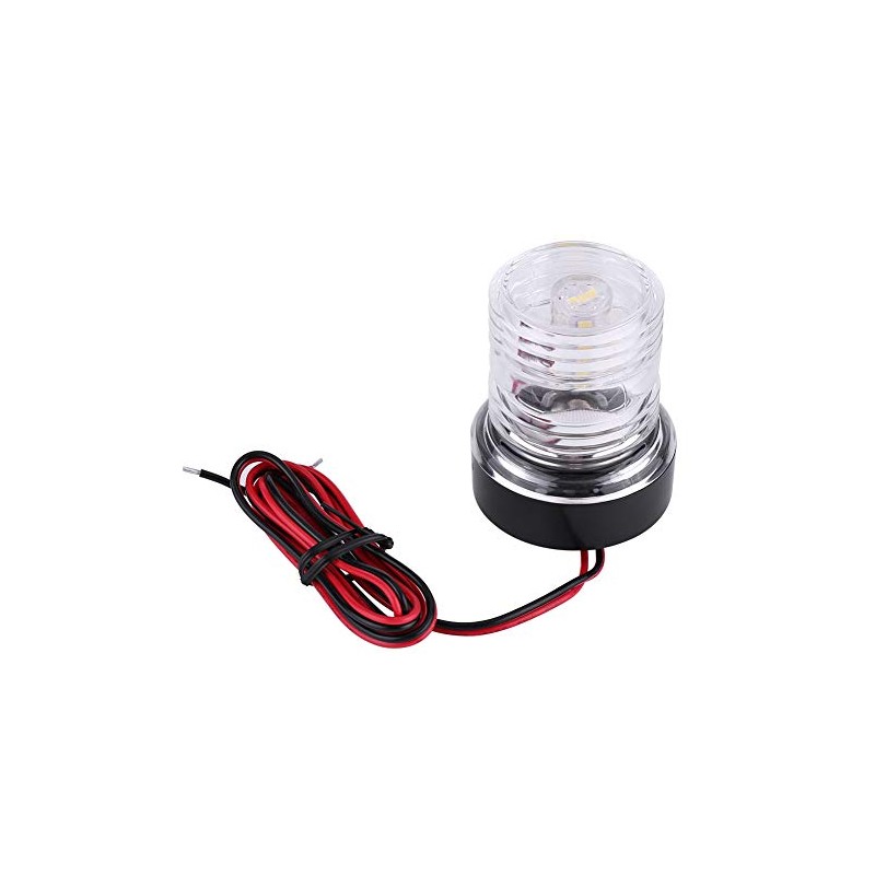 12V LED Navigation Anchor Light White 360° Boat Light Navigation