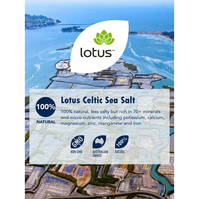 Lotus Coarse Celtic Sea Salt 500 g