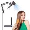 YUNHAN Hair Dryer Stand Holder 360 Rotate Hands Free Hair