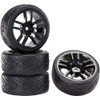 Reely 1:10 Street Model Complete Wheels Devil GT Black Pack