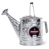 Behrens Weatherproof Hot Dipped Galvanized Steel Watering Can with Wooden
