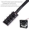 Diyeeni 4-Pin Power Cable, PWM 4-Pin Fan Connector Compatible with