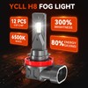 YCLL Fit for Hyundai Sonata 2011-2014 Bulb Light Combo,H7 High