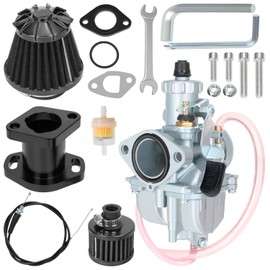 YOXUFA VM22 26mm Carb 212cc Carburetor Kit Replacement for Predator 212cc 224cc 196cc Engine Coleman CT200U CT200U-EX BT200X KT196 Baja Warrior MB200 Axis M200 200cc 6.5hp Mini Bike Go Kart Parts