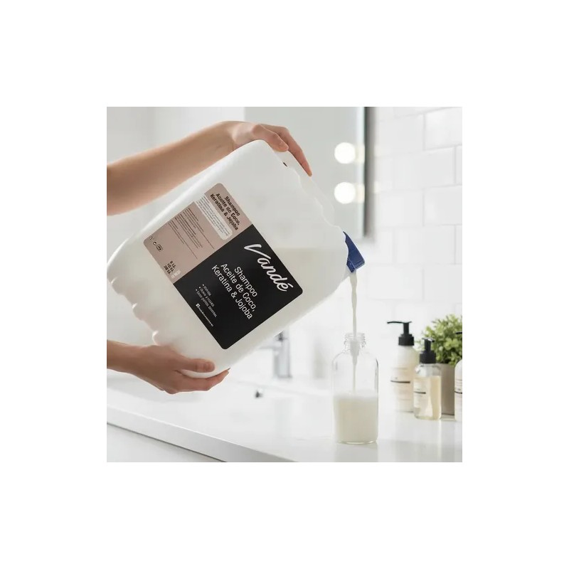 Shampoo Vandé Hidratación Coco Y Keratina 20 Lts