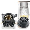 MEETOOT Electric Kettle Thermostat Coupler 15mm Copper Ring Electric Kettle