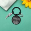 Baipilu Memorial Keyring Gifts in Memory of Keychain Photo Frames