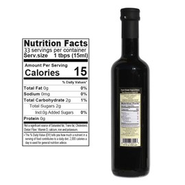 Organic Balsamic Vinegar of Modena 17 oz (Pack of 2)