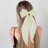 JOYRUBY 2PCS Hair Bows for Women, Big Hair Bows White