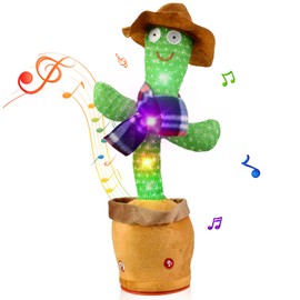 TLYYUKP Dancing Cactus Toys for 2 Year old,Talking Cactus Toy For 1-3 Year Old Boys/Girls,Cactus Toys Age 3+ Boys/Girls Birthday Gifts