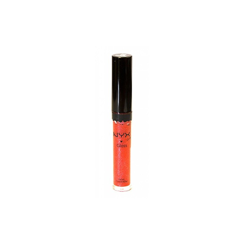 NYX Cosmetics Round Lip Gloss - Frosted Red