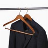 Quality Hangers Wooden Hangers Beautiful Sturdy Suit Coat Hangers with