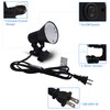 MingBright LED Clip-on Desk Lamp, 360° Adjustable Clamp Desk Light