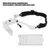 Head Mount Magnifying Glasses Folding Magnifier for Mobile Phone Reading