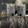 100-Piece Miniature Bricks 1/35 Miniature Parts Model Bricks DIY Scenery