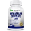 Glicinato de Magnesio Premium 425 mg - 180 Cápsulas Veganas de Alta Potencia - Apoyo Integral | Sin OMG, Sin Gluten