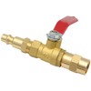 Qolekog 1/4 inch NPT Brass Ball Valve Kit Air Compressor