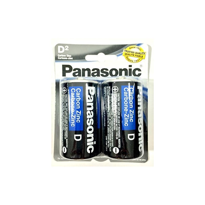 4Pc Size D Panasonic Batteries Super Heavy Duty Power Zinc