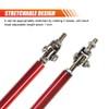 2PCS 8"-11" Adjustable Splitter Strut Rods, Car Front Bumper Lip