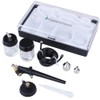 TIMBERTECH – ABPST02 – Airbrush-Set mit Kunststoffkoffer, Schlauch und Adaptern