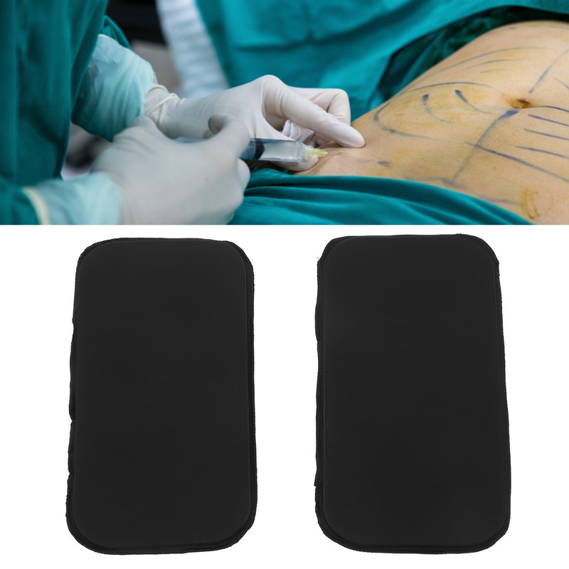 2PCS Post Surgery Sponge Sheet Women Liposuction Compression Board Abdominal