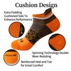 BIOAUM Cushioned Men's Ankle Socks, 6 Pairs Cotton Athletic Sport