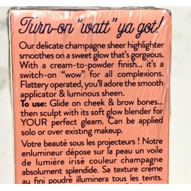 Benefit Watt's Up Soft Focus Cream to Powder Highlighter For Face - SEALED