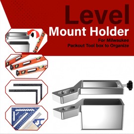 TPDL Extension Level Mount Holder Compatible with Milwaukee Packout Tool Box, Packout Accessories
