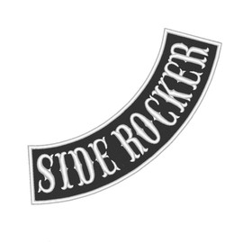 Custom Embroidered 11" Side Rocker Vest Patch Motorcycle Biker Patch Club MC